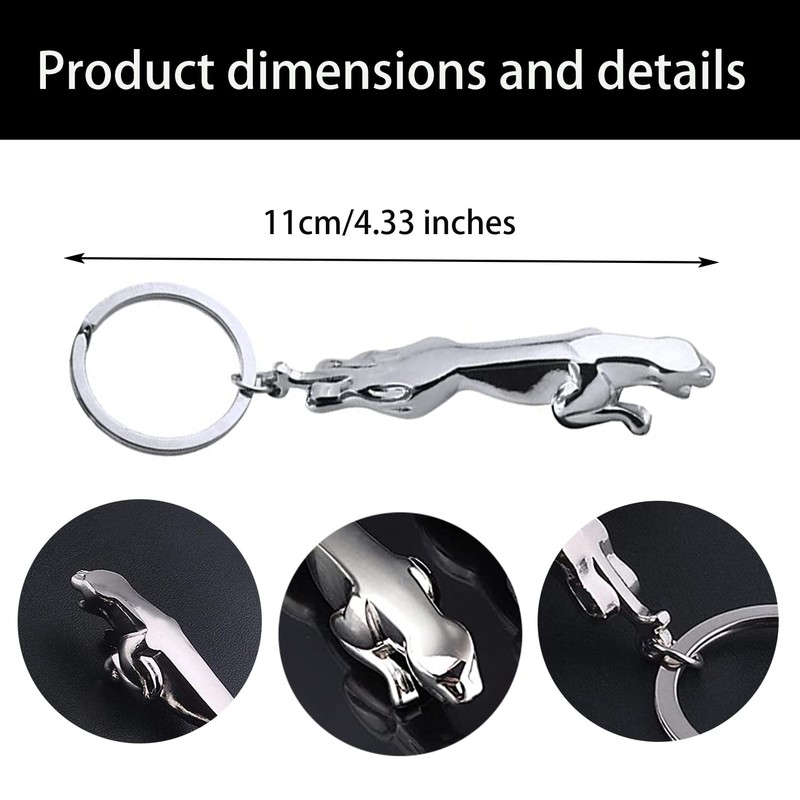 YULIAO 2 x key rings, key ring, car key rings,