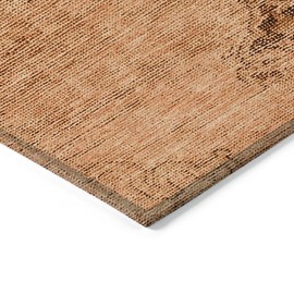 Addison Rugs Chantille ACN658 Copper 3' x 5' Indoor Outdoor Area Rug, Easy Clean, Machine Washable, Non Shedding, Bedroom, Entry, Living Room, Dining Room, Kitchen, Patio Rug