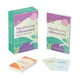 Manifesting Affirmations Book & Card Deck: Create Positive Change in Your Life. Includes 50 Affirmation Cards Plus a 128-Guidebook on Manifesting Effectively