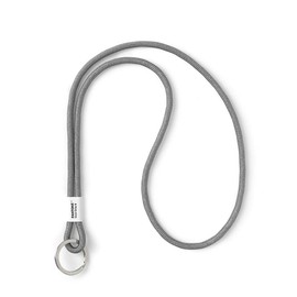 Pantone Design Lanyard Keychain, Long, Robust and Colourful Keyring, Cool Grey 9, Grey