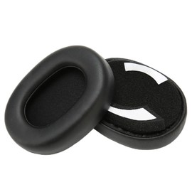 HoneTeek Ear Cushions Replacement for Jabra Elite 85h Wireless Headphones Noise Cancelling Protein Leather Headset Earpads Ultra Soft High-Density Memory Foam Ear Pads Earmuff Repair Part（Black）