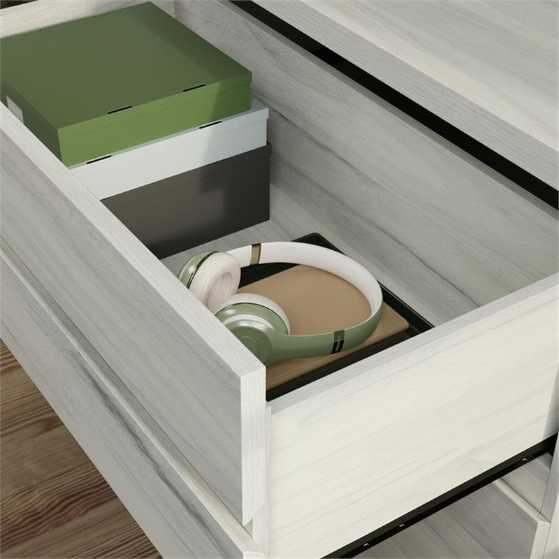 Sauder Porto Palma Lateral File. Haze Acacia Finish