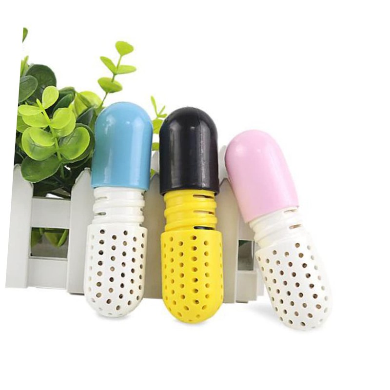 FOMIYES 2pcs Shoes Capsules Deodorizing Agent Blue Moisture Absorber Home