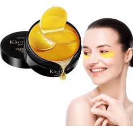 Parches para Ojos Ojeras 24k Oro-30 Pares- Parches de Colageno para Ojos