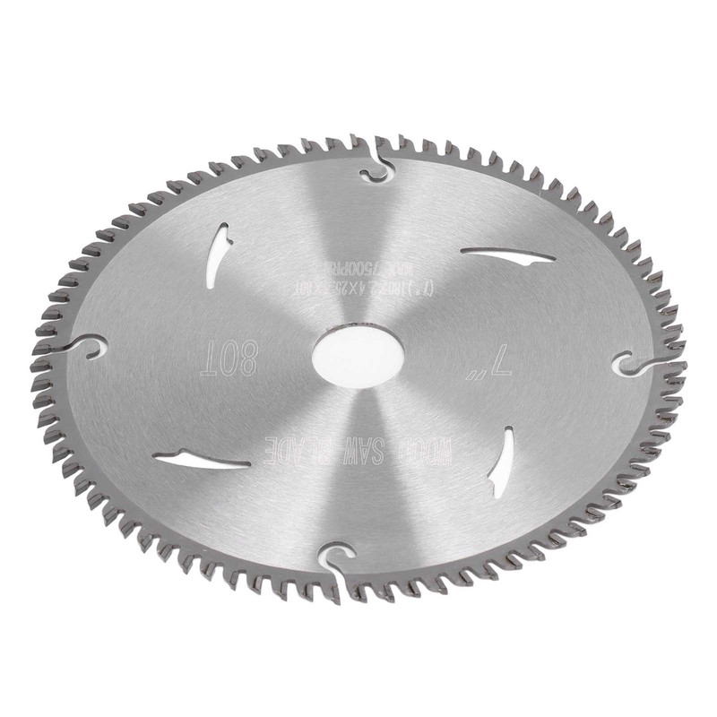 80T Circular Carbide Saw Blade Alternate Teeth Wood Cutting Blade