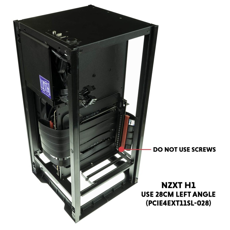 LINKUP - Ultra PCIe 4.0 X16 Riser Cable [RTX4090 RX6950XT