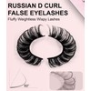 Enshore Natural Look Eyelashes Russian Strip Lashes Cat Eye Lashes