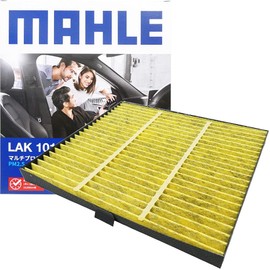 MAHLE LAK1019P Air Conditioner Filter, Antibacterial, Antiviral, Natural Polyphenols, 3-Layer Construction, Deodorizing, PM2.5 Removal, Anti-Allergen, Mold / Dust Mite Resistant, High Dust Removal