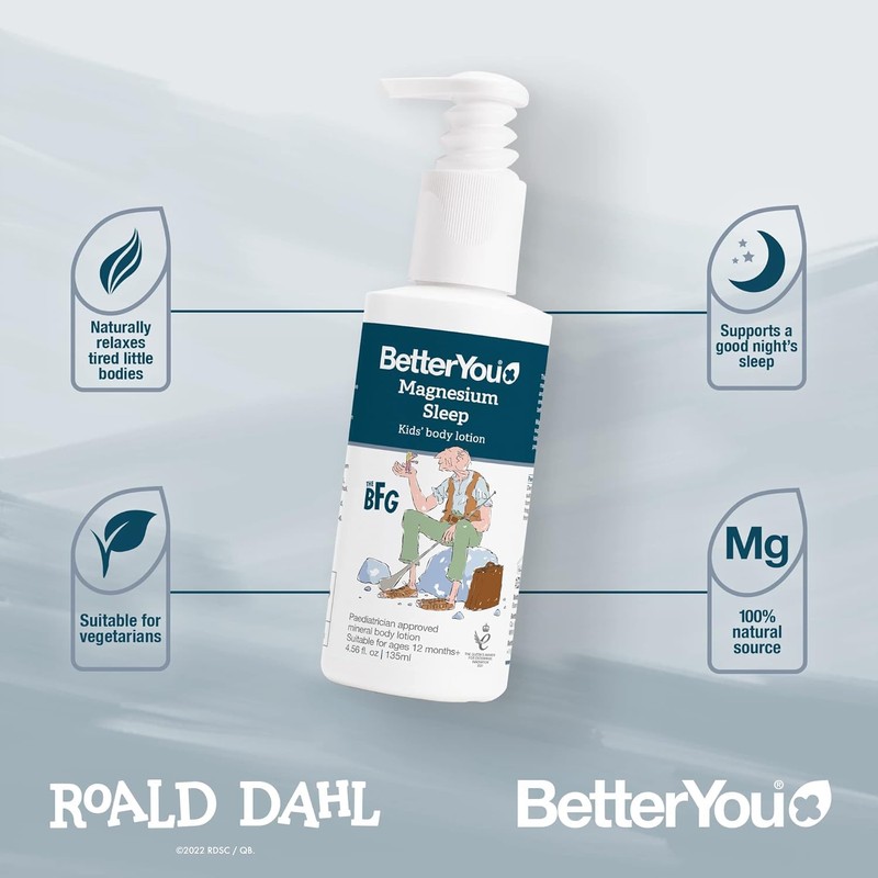 BetterYou Magnesium Sleep Mineral Lotion Junior - 135ml