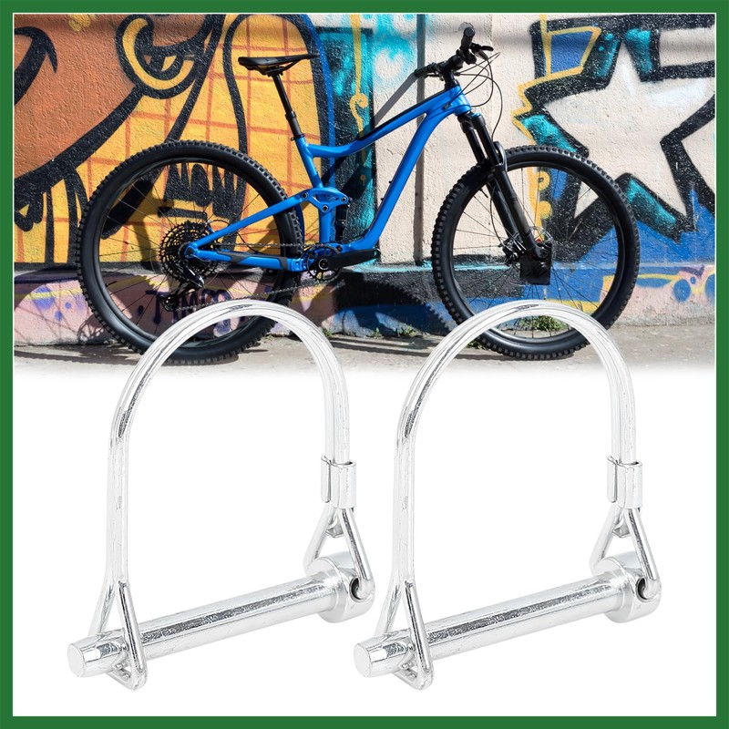 Motoforti 2pcs Bicycle Arch D Shape Trailer Shaft Locking Pin
