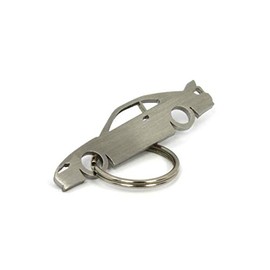 Streetculture Stainless Steel CarShape Keyring - S15 Silvia Car Shape JDM Turbo Parts Accessories, multicoloured