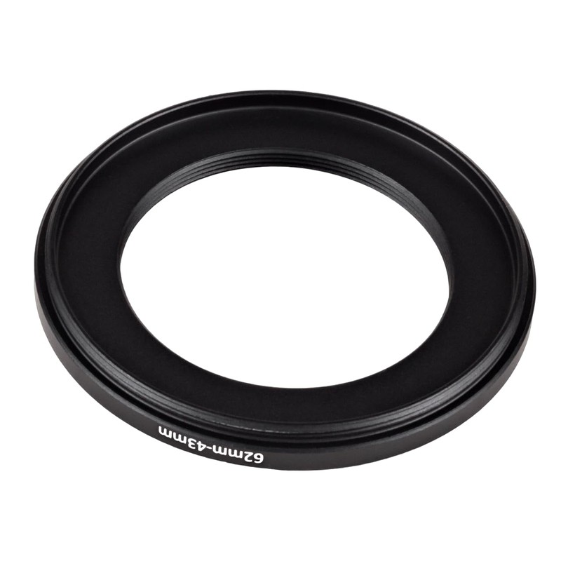 62mm to 43mm Step-Down Ring Filter adapter (62mm-43mm) Camera Filter