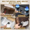 11Pcs Crevice Cleaning Brush Kit, Hard Bristle Crevice Cleaning Brush
