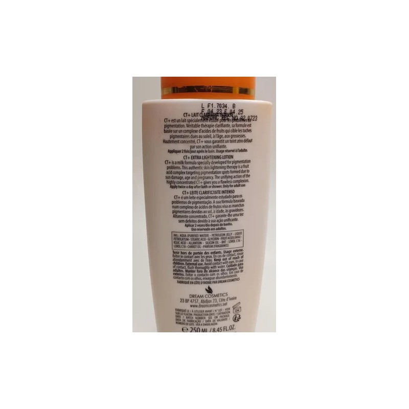 Kit Ct Clear Therapy Crema Piel Aclarante Suero Jabon Locio