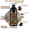 Light Brown Hair Dye Shampoo, 3-in-1 Hair Color Shampoo for
