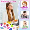 PNIOTAIN 18 Pcs Squeeze Toy Animal Stress Relief Squeeze Toy