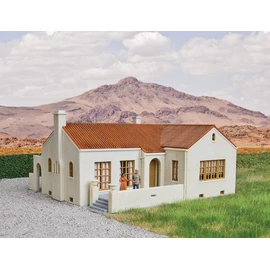 Cornerstone 933-3785 Mission Style Bungalow, Multicoloured, 4-15/16 X 5-9/16 X 2-13/16" 12.5 X 14.1 X 7.1cm