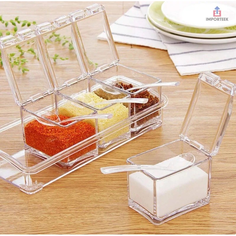 Importeek 5pz Especiero Organizador Almacenamiento Condimentos Multius