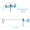 WJUAN Dragonfly Clip 4 Pieces, Span 12 cm Garden Dragonfly