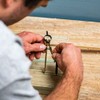 General Tools 842 compás de precisión, incluye lápiz