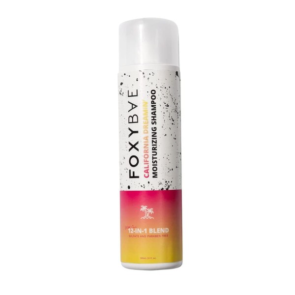 FoxyBae California Dreaming Moisturizing Shampoo | 12-in-1 Blend Hair Nourishing