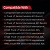P643132 2515573C1 Engine Air Filter Compatible with 2017-2025 International LT625