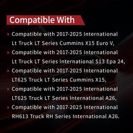 P643132 2515573C1 Engine Air Filter Compatible with 2017-2025 International LT625 LT RH Series Trucks Cummins X15 International A26 International S13