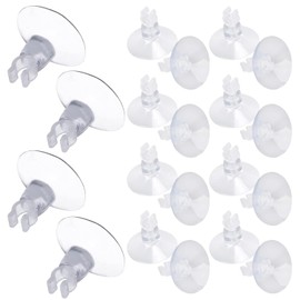 Yonfas 20 PCS Aquarium Suction Cup Clips – Strong Suction Holders for Fish Tank Accessories, Easy to Install, Perfect for Freshwater & Saltwater Tanks