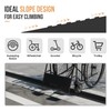 1" Rise Threshold Ramp, 35.4" Wide Natural Rubber Door Ramp