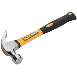 Claw hammer 16oz fibreglass handle