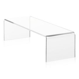 Product Carrier as a Decorative Bridge, Shoe Stand Made of Original Plexiglas (20.0 x 7.0 x 5.0 cm) Presentation Display, Sales Stand