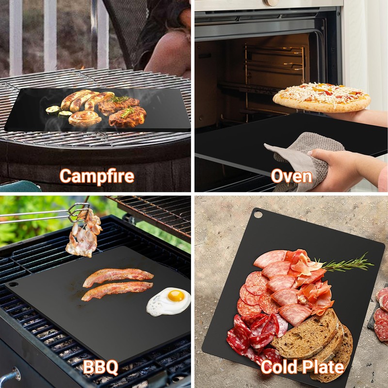 Onlyfire Pizza Steel Baking Stone for Oven BBQ and Grill