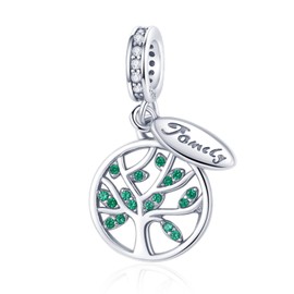 Annmors 925 Sterling Silver Bead Charms for European Bracelets and Necklaces, Love Skull Snowflake Beads with 5A Cubic Zirconia, Christmas, Valentine's Day, Mother's Day, Gift Tag for Women and Girls,