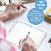 BookFactory Transaction Log Book Transactions Notebook Ledger Register - Wire-O,