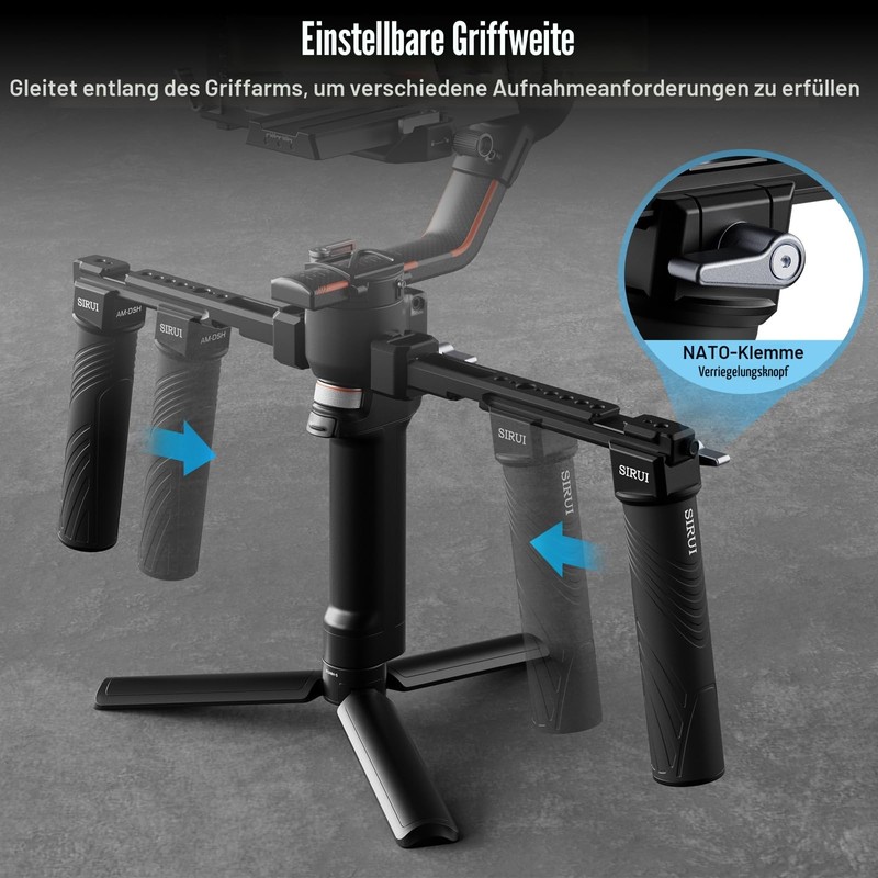 SIRUI Dual Handgrip for DJI RS 4/ RS 4Pro/RS 3/RS