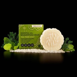 Tea Tree Mint Essential Oil Shampoo Bar - Natural Hair Cleanser Cleanser Conditioner