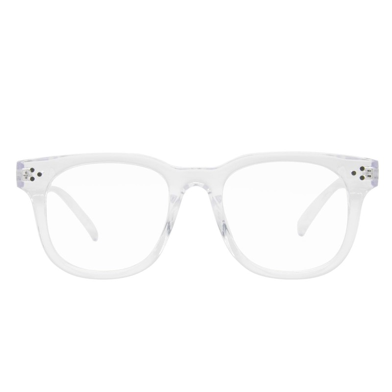 LJCZKA Blue Light Blocking Glasses for Women Men Retro Square