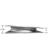 #92TMR - 6.75" Square - 3° Pitched/Angled, 51 Ball Bearings