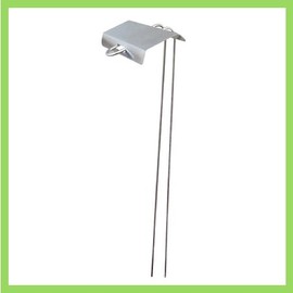 Stainless Steel Plant Marker, 10" P Style, 25 Piece Bundle, Large Diameter #10 Gauge Posts