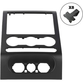 DOTCOM Dash Cover Dash Bezel Center Trim Dash Panel Cover Compatible with Ford F150 2004 2005 2006 2007 2008 4L3Z-1504302-AAA