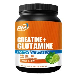 Suplemento Creatina  Glutamina Pre Promex 1kg 50 Servicios                                                                                            
