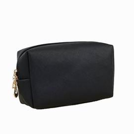 Makeup Pouch for Women, Large Capacity, Facial Cleanser, Storage Bag, Popular, Multifunctional, Fashionable Makeup Pouch, For Travel, Cosmetics Storage, Easy to Carry, Waterproof, black