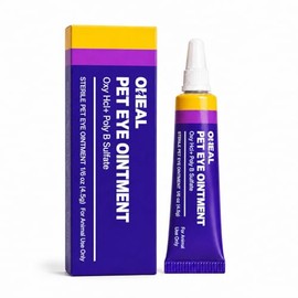 OHEAL Eye Cream for Dogs, Cats, Cattle, Sheep, Horses, Birds - for Animal Use Only, 1 Tube