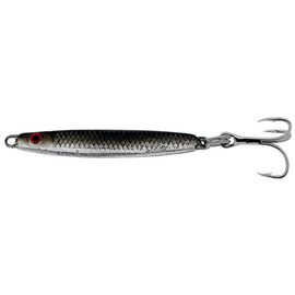 Gibbs Minnow #7 Lure, Black, 1/4-Ounce