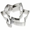 Leaf Shaped Cookie Cutters Set of 2 pcs, Stainless Steel
