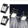YZYOE 2 Pack LED Outdoor Solar Mini Clip Lights, Portable
