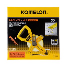 Komelon KMC-1800 Tape Measure Fiberglass Tape 0.5 inch (13 mm) Width 11.8 ft (30 m)