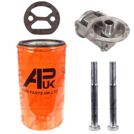 APUK Oil Filter Spin on Conversion Kit Replacement for Massey Ferguson 35 35X 135 148 165 Tractor