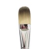 N-1 Hexakukan Sakurado Base Makeup Brush, Flat Type (Large), Nylon,