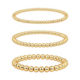 Mesaro Women's Bracelet, Popular Jewelry, Prayer Beads, Hypoallergenic Metal, Gold, Silver Bracelet, Copper